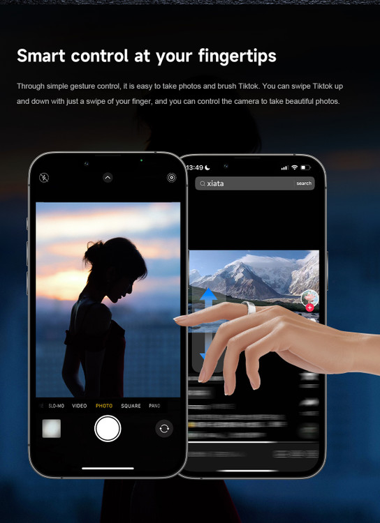 جدیدترین حلقه یا انگشتر هوشمند با تاچ لمسی