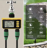 شیر برقی تایمری آبیاری هوشمند بدون نیاز به برق و باطری