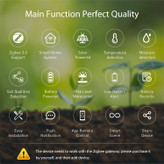 سنسور دمای خاک و رطوبت خاک بدون باطری با پنل خورشیدی