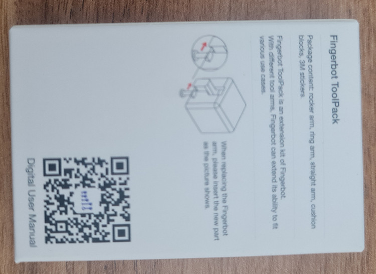 پک لوازم فینگر بات سوییچ بات