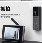 قیمت زنگ درب مانیتور دار بیسیم M16A