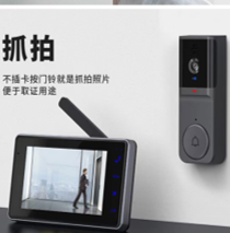 قیمت زنگ درب مانیتور دار بیسیم M16A