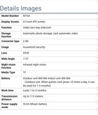 خرید زنگ درب مانیتور دار بیسیم مدل M16A