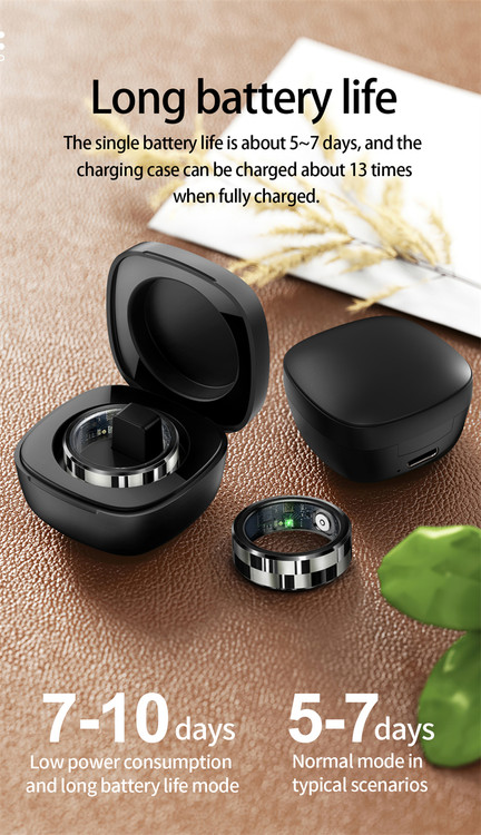 حلقه هوشمند سلامتی مدل r09 جنس استیل