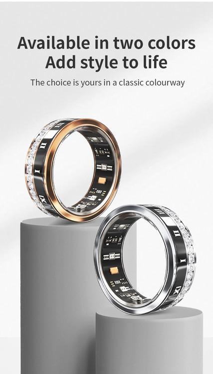 انگشتر هوشمند ورزشی و سلامتی مدل اسمارت رینگ V2