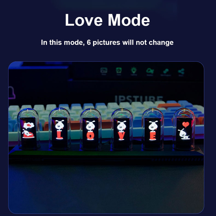 ساعت رومیزی ips tube جدید آلومینیومی