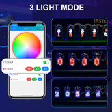 ساعت رومیزی ips tube جدید آلومینیومی