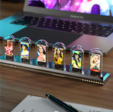 ساعت رومیزی ips tube جدید آلومینیومی