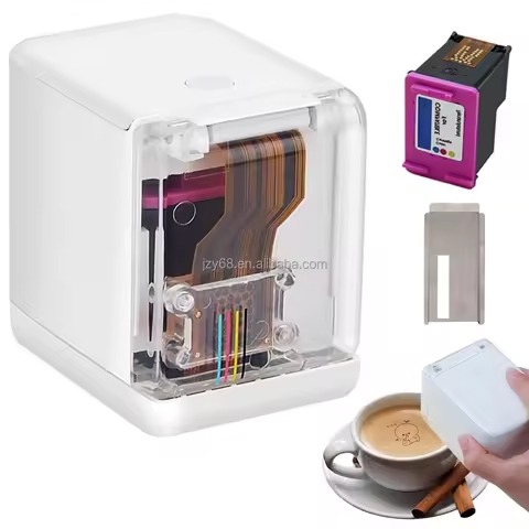 چاپ متن و طرح روی دسر با پرینتر خوراکی Mbrush