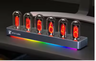 ساعت رومیزی الکس میکر اورجینال EleksTube IPS PR2 مدل IPS Tube بدنه آلومینیوم + RGB