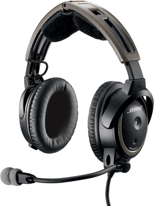 هدست خلبانی بوز A20 به همراه ست لوازم و اکسسوری هدیه BOSE A20