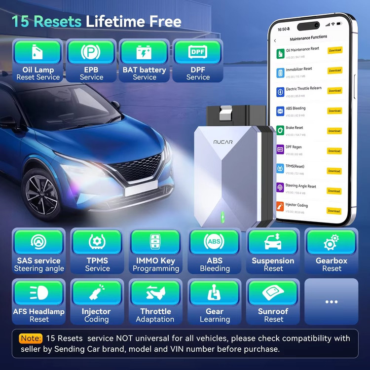دیاگ بلوتوث BT200 MAX ابزار عیبیابی خودرو OBD2 برای اندروید و ویندوز ، جدیدترین دیاگ MUKAR با آپدیت مادام العمر