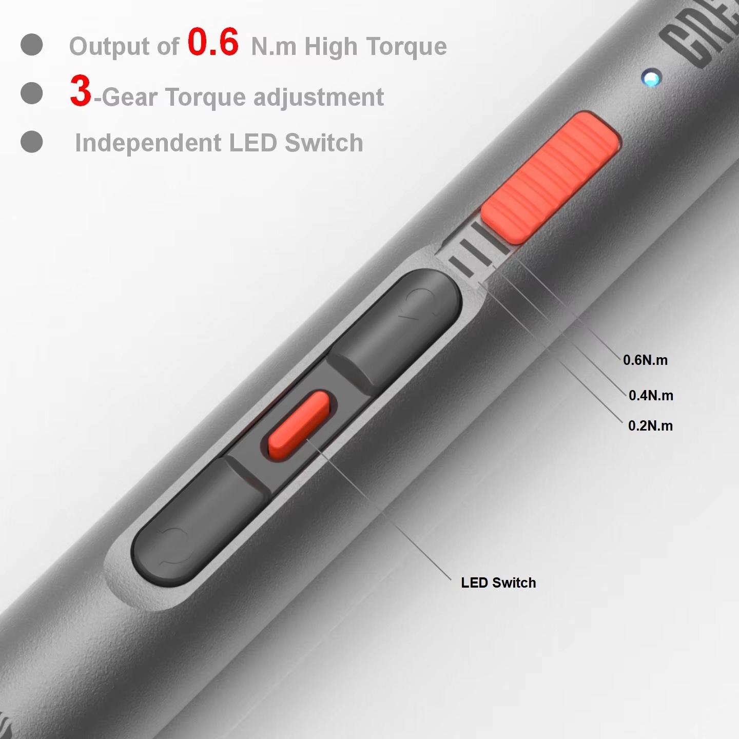 "پیچگوشتی برقی براشلس Creationspace همراه با سریها"