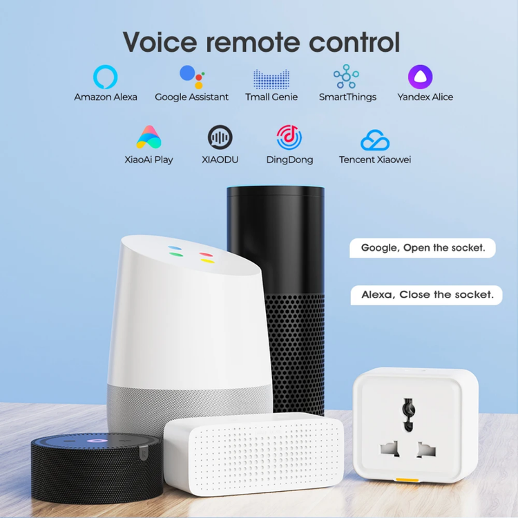 پریز هوشمند یونیورسال تویا SMATRUL مدل MG‑CZ103W (Wi‑Fi + RF433، 16A) با USB‑C