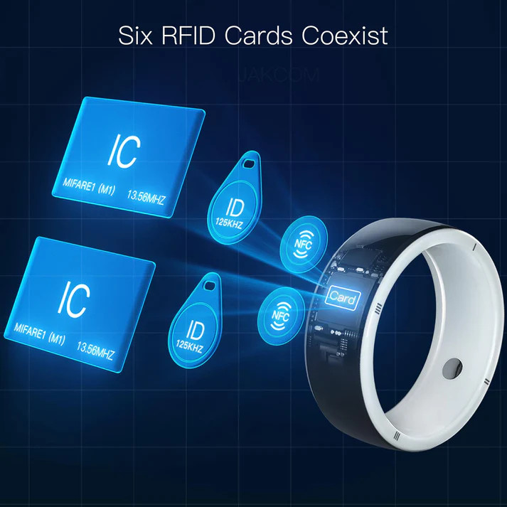 حلقه هوشمند JAKCOM R5؛ جایگزین ۶ کارت، NFC، IC و ID با بدنه سرامیکی سبک و مقاوم