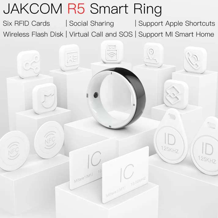حلقه هوشمند JAKCOM R5؛ جایگزین ۶ کارت، NFC، IC و ID با بدنه سرامیکی سبک و مقاوم
